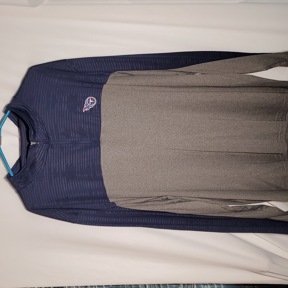 Tennessee Titans NFL Pro quarter zip pullover 3XL